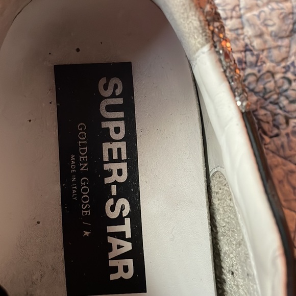Golden Goose Superstar - black with silver glider - 40 - Picture 4 of 7